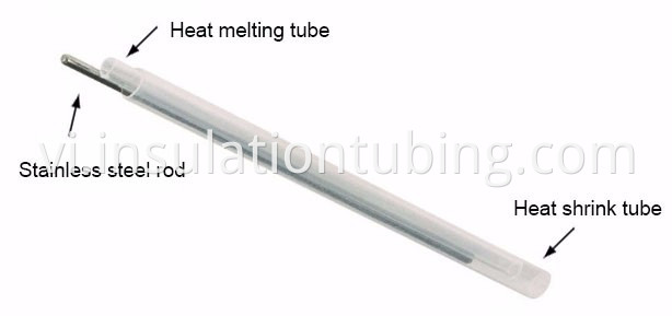 Fiber Optic Heat Shrink Tube with product dimension